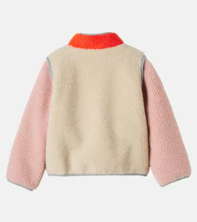 Tinycottons Colorblocked teddy jacket | Thumbnail 2 Tinycottons Colorblocked teddy jacket | Thumbnail 2