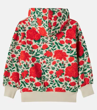Tinycottons Roses cotton hoodie | Thumbnail 2 Tinycottons Roses cotton hoodie | Thumbnail 2