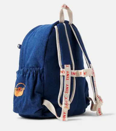 Tinycottons Tiny Apples printed denim backpack | Thumbnail 4 Tinycottons Tiny Apples printed denim backpack | Thumbnail 4