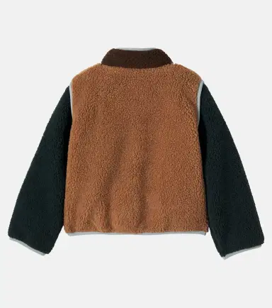 Tinycottons Colorblocked teddy jacket | Thumbnail 2 Tinycottons Colorblocked teddy jacket | Thumbnail 2