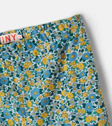 Tinycottons Floral cotton-blend flared pants | Thumbnail 3 Tinycottons Floral cotton-blend flared pants | Thumbnail 3