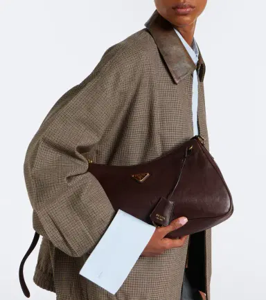 Prada Aimée Large leather shoulder bag | Thumbnail 5 Prada Aimée Large leather shoulder bag | Thumbnail 5