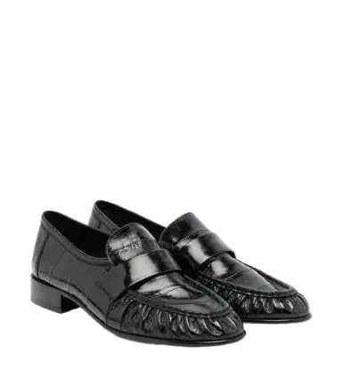 The Row Soft leather loafers | Thumbnail 1 The Row Soft leather loafers | Thumbnail 1