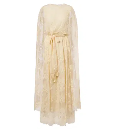 Zimmermann Valiant caped lace maxi dress | Thumbnail 1 Zimmermann Valiant caped lace maxi dress | Thumbnail 1