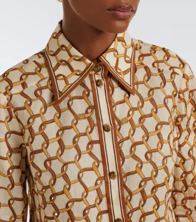 Zimmermann Printed ramie shirt | Thumbnail 6 Zimmermann Printed ramie shirt | Thumbnail 6