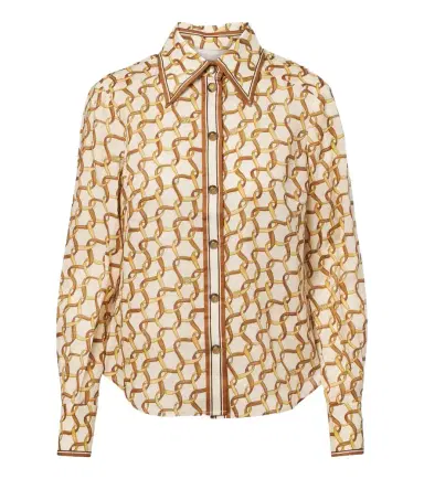Zimmermann Printed ramie shirt | Thumbnail 1 Zimmermann Printed ramie shirt | Thumbnail 1