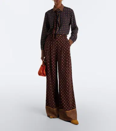 Zimmermann Printed tie-neck blouse | Thumbnail 6 Zimmermann Printed tie-neck blouse | Thumbnail 6