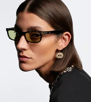 Valentino Embellished rectangular sunglasses | Thumbnail 4 Valentino Embellished rectangular sunglasses | Thumbnail 4