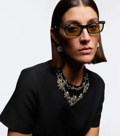 Valentino Embellished rectangular sunglasses | Thumbnail 5 Valentino Embellished rectangular sunglasses | Thumbnail 5