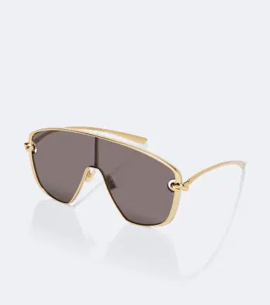 Bottega Veneta Knot shield sunglasses | Thumbnail 2 Bottega Veneta Knot shield sunglasses | Thumbnail 2