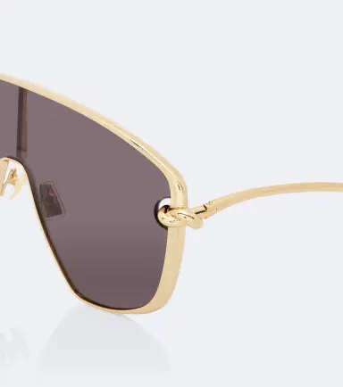 Bottega Veneta Knot shield sunglasses | Thumbnail 3 Bottega Veneta Knot shield sunglasses | Thumbnail 3