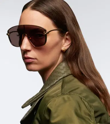 Bottega Veneta Knot shield sunglasses | Thumbnail 5 Bottega Veneta Knot shield sunglasses | Thumbnail 5