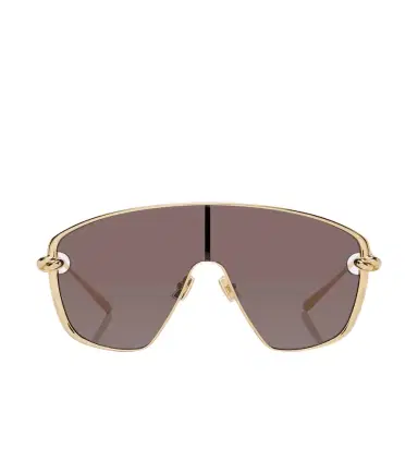Bottega Veneta Knot shield sunglasses | Thumbnail 1 Bottega Veneta Knot shield sunglasses | Thumbnail 1