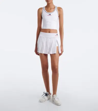Miu Miu x New Balance pleated jersey miniskirt | Thumbnail 2 Miu Miu x New Balance pleated jersey miniskirt | Thumbnail 2