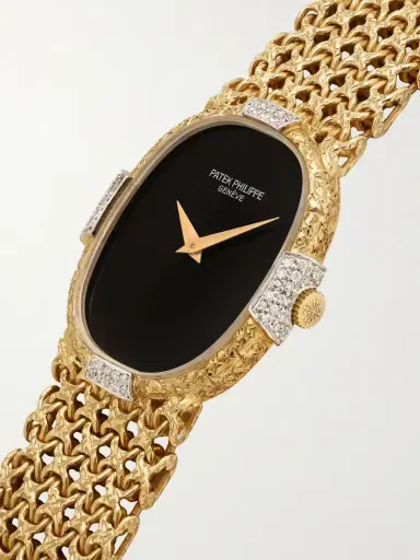 Stephanie Windsor + Patek Philippe Vintage 1980s Ellipse Hand-wound 18-karat Gold Diamond Watch, Ref. 4307/1 (6.75'' Wrist) | Thumbnail 3 Stephanie Windsor + Patek Philippe Vintage 1980s Ellipse Hand-wound 18-karat Gold Diamond Watch, Ref. 4307/1 (6.75'' Wrist) | Thumbnail 3