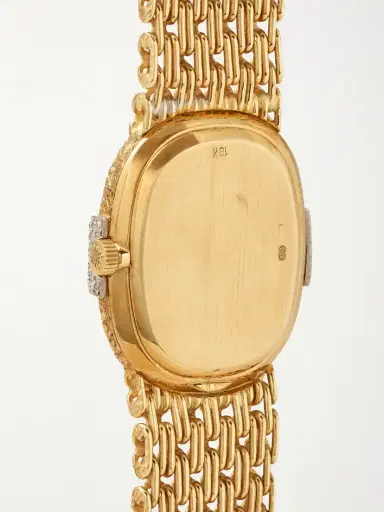 Stephanie Windsor + Patek Philippe Vintage 1980s Ellipse Hand-wound 18-karat Gold Diamond Watch, Ref. 4307/1 (6.75'' Wrist) | Thumbnail 4 Stephanie Windsor + Patek Philippe Vintage 1980s Ellipse Hand-wound 18-karat Gold Diamond Watch, Ref. 4307/1 (6.75'' Wrist) | Thumbnail 4