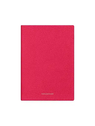 MAISON de SABRÉ Leather Notebook - Shibuya Fuchsia | Thumbnail 1 MAISON de SABRÉ Leather Notebook - Shibuya Fuchsia | Thumbnail 1