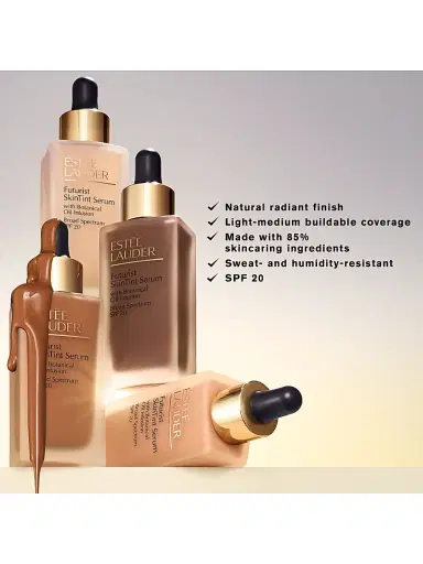 Estée Lauder Women's Futurist Skin Tint Serum Foundation SPF 20 - 8C2 Intense Java | Thumbnail 5 Estée Lauder Women's Futurist Skin Tint Serum Foundation SPF 20 - 8C2 Intense Java | Thumbnail 5