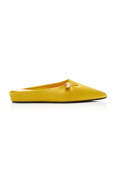 Herbert Levine Sleep On It Satin Mules | Thumbnail 1 Herbert Levine Sleep On It Satin Mules | Thumbnail 1