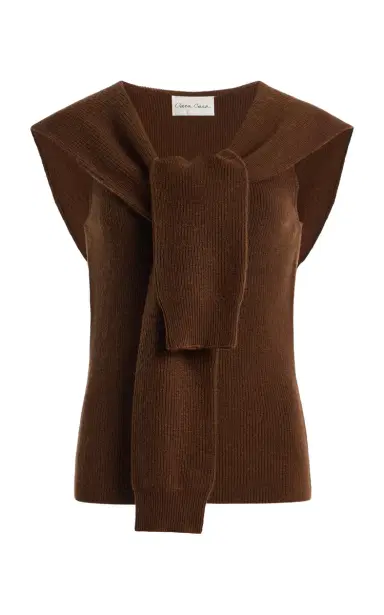 Cara Cara Ember Wool-Cashmere Top | Thumbnail 1 Cara Cara Ember Wool-Cashmere Top | Thumbnail 1