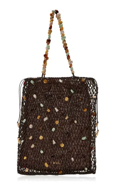 Cult Gaia Mercier Embellished Leather Tote | Thumbnail 1 Cult Gaia Mercier Embellished Leather Tote | Thumbnail 1