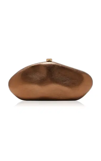 Cult Gaia The Caldera Metallic Leather Clutch | Thumbnail 1 Cult Gaia The Caldera Metallic Leather Clutch | Thumbnail 1