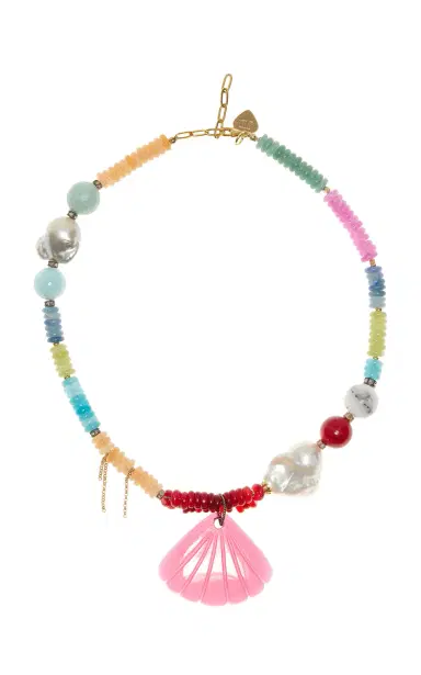 Joie DiGiovanni Ruby Mermaid Rainbow Necklace | Thumbnail 1 Joie DiGiovanni Ruby Mermaid Rainbow Necklace | Thumbnail 1