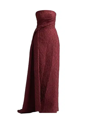 Monique Lhuillier Women's Textured Strapless Column Gown - Chrome Multi | Thumbnail 1 Monique Lhuillier Women's Textured Strapless Column Gown - Chrome Multi | Thumbnail 1