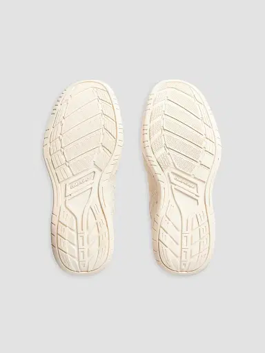Balenciaga Women's Hamptons Suede Platform Sneakers - Beige Black | Thumbnail 8 Balenciaga Women's Hamptons Suede Platform Sneakers - Beige Black | Thumbnail 8