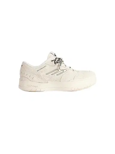 Balenciaga Women's Hamptons Suede Platform Sneakers - Beige Black | Thumbnail 1 Balenciaga Women's Hamptons Suede Platform Sneakers - Beige Black | Thumbnail 1