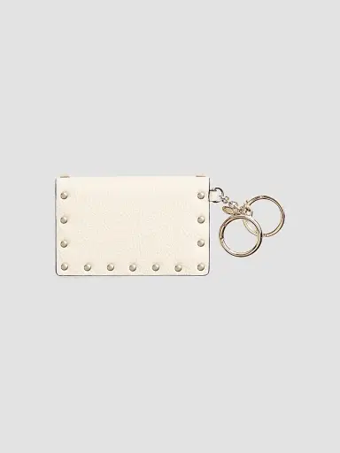 Valentino Garavani Women's Rockstud Charm in Grainy Calfskin - | Thumbnail 2 Valentino Garavani Women's Rockstud Charm in Grainy Calfskin - | Thumbnail 2