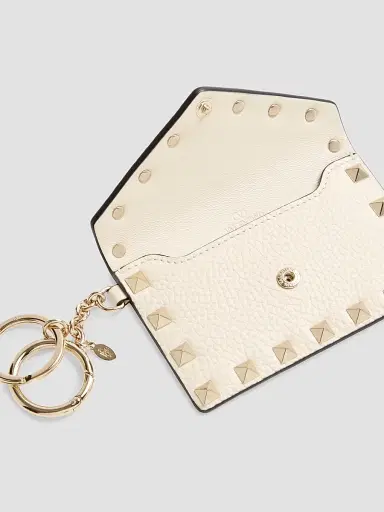 Valentino Garavani Women's Rockstud Charm in Grainy Calfskin - | Thumbnail 4 Valentino Garavani Women's Rockstud Charm in Grainy Calfskin - | Thumbnail 4