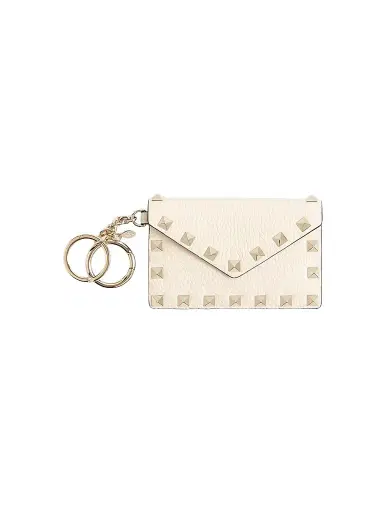 Valentino Garavani Women's Rockstud Charm in Grainy Calfskin - | Thumbnail 1 Valentino Garavani Women's Rockstud Charm in Grainy Calfskin - | Thumbnail 1
