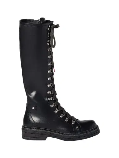 Miu Miu Women's Leather Boots - Black | Thumbnail 1 Miu Miu Women's Leather Boots - Black | Thumbnail 1