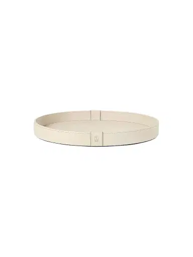Brunello Cucinelli Wooden Large Tray with Leather Cover | Thumbnail 1 Brunello Cucinelli Wooden Large Tray with Leather Cover | Thumbnail 1