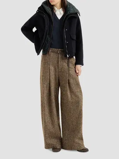 Brunello Cucinelli Women's Hand-Crafted Outerwear Jacket - Night | Thumbnail 2 Brunello Cucinelli Women's Hand-Crafted Outerwear Jacket - Night | Thumbnail 2