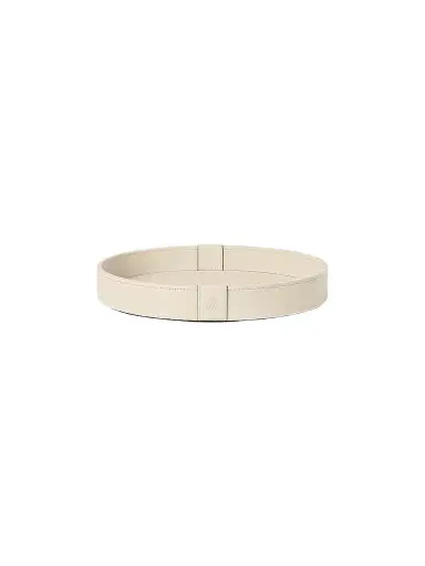 Brunello Cucinelli Small Wooden Tray with Leather Cover | Thumbnail 1 Brunello Cucinelli Small Wooden Tray with Leather Cover | Thumbnail 1