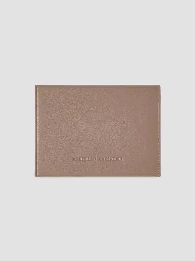 Brunello Cucinelli Playing Cards Set with Leather Case - Brown | Thumbnail 2 Brunello Cucinelli Playing Cards Set with Leather Case - Brown | Thumbnail 2