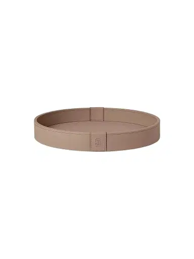 Brunello Cucinelli Small Wooden Tray with Leather Cover | Thumbnail 1 Brunello Cucinelli Small Wooden Tray with Leather Cover | Thumbnail 1