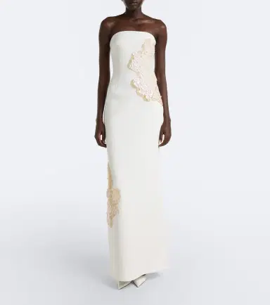 Rebecca Vallance Sequined strapless gown | Thumbnail 3 Rebecca Vallance Sequined strapless gown | Thumbnail 3