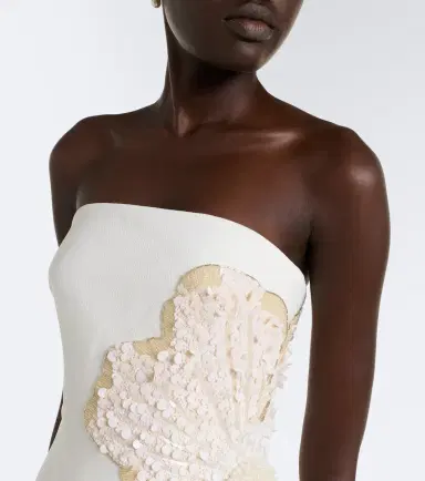 Rebecca Vallance Sequined strapless gown | Thumbnail 4 Rebecca Vallance Sequined strapless gown | Thumbnail 4