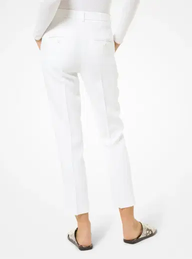 Michael Kors Collection Samantha Double Crepe Sablé Pants | Thumbnail 2 Michael Kors Collection Samantha Double Crepe Sablé Pants | Thumbnail 2