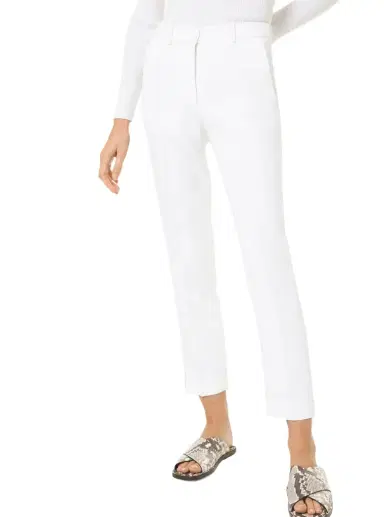 Michael Kors Collection Samantha Double Crepe Sablé Pants | Thumbnail 1 Michael Kors Collection Samantha Double Crepe Sablé Pants | Thumbnail 1