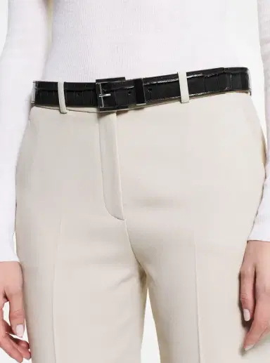Michael Kors Collection Leather Waist Belt | Thumbnail 2 Michael Kors Collection Leather Waist Belt | Thumbnail 2