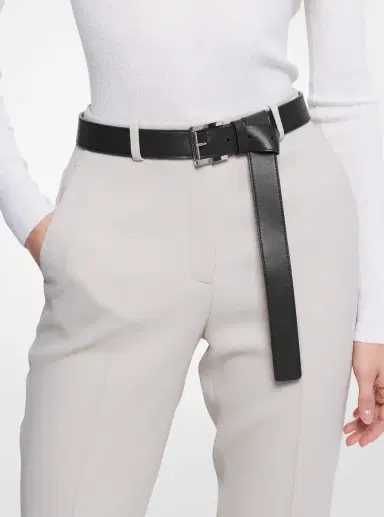 Michael Kors Collection Leather Trouser Belt | Thumbnail 2 Michael Kors Collection Leather Trouser Belt | Thumbnail 2