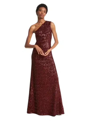 Michael Kors Collection Sequined Stretch Tulle One-Shoulder Gown | Thumbnail 1 Michael Kors Collection Sequined Stretch Tulle One-Shoulder Gown | Thumbnail 1