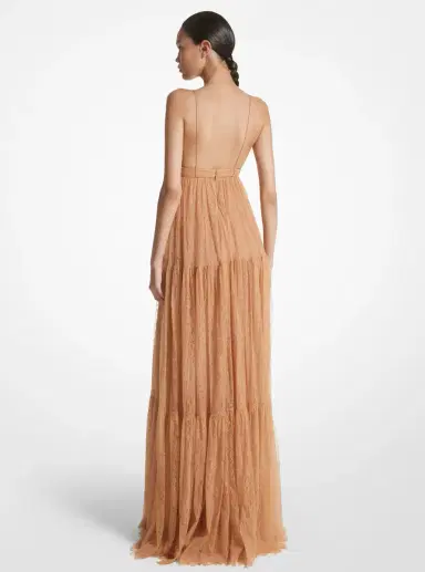 Michael Kors Collection Chantilly Lace Slip Gown | Thumbnail 2 Michael Kors Collection Chantilly Lace Slip Gown | Thumbnail 2