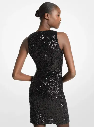 Michael Kors Collection Sequined Stretch Mini Dress | Thumbnail 2 Michael Kors Collection Sequined Stretch Mini Dress | Thumbnail 2