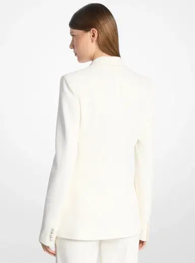 Michael Kors Collection Georgina Hand Embellished Double Crepe Sablé Blazer | Thumbnail 2 Michael Kors Collection Georgina Hand Embellished Double Crepe Sablé Blazer | Thumbnail 2