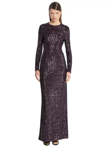 Michael Kors Collection Sequined Gown | Thumbnail 1 Michael Kors Collection Sequined Gown | Thumbnail 1
